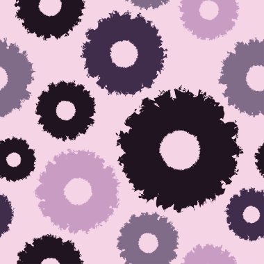 Sorunsuz vektör arka plan dekoratif çiçeklerle. Yazdırın. Kumaş tasarımı, duvar kağıdı.