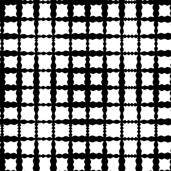 Bezszwowe czarny i biały wektor tle abstrakcyjnych kształtów geometrycznych. Drukuj. Projektowania tkaniny, tapety. — Wektor stockowy