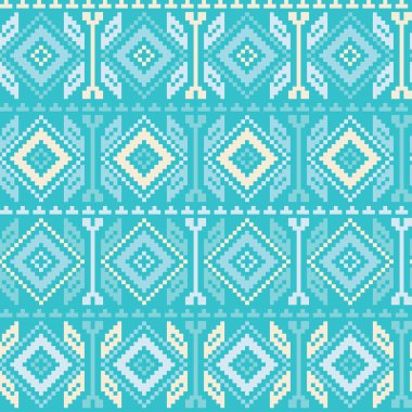 Renkli kesintisiz piksel desenleri. Yazdırın. Kumaş tasarımı, duvar kağıdı.