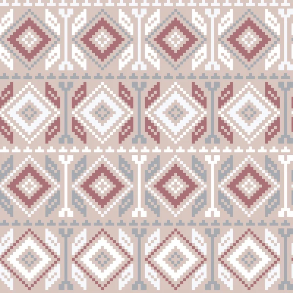 カラフルなシームレスなピクセル パターン。印刷します。布のデザイン、壁紙. — ストックベクタ