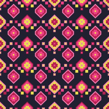 Etnik boho seamless modeli. Yazdırın. Yinelenen arka plan. Yazdırın. Kumaş tasarımı, duvar kağıdı.