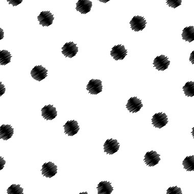 Sorunsuz vektör dekoratif arka plan ile polka noktaları. Yazdırın. Kumaş tasarımı, duvar kağıdı.