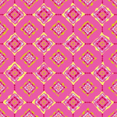 Etnik boho kusursuz desen. Yazdır. arka plan tekrarlanıyor. Kumaş tasarımı, duvar kağıdı.