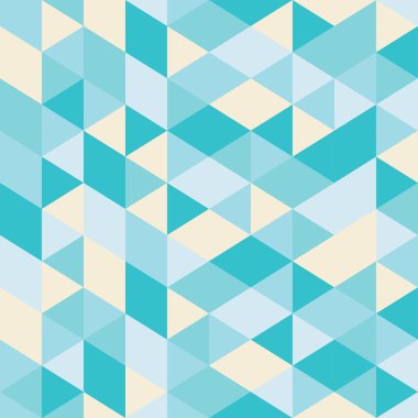 Soyut geometrik şekiller ile sorunsuz vektör arka plan. Yazdırın. Kumaş tasarımı, duvar kağıdı.