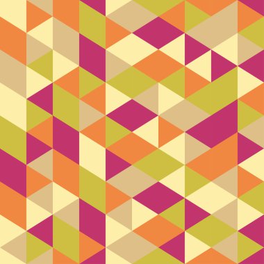 Soyut geometrik şekiller ile sorunsuz vektör arka plan. Yazdırın. Kumaş tasarımı, duvar kağıdı.