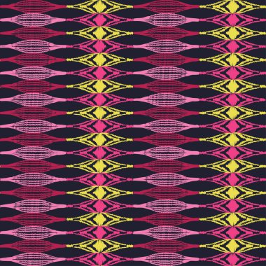 Etnik boho kusursuz desen. Yazdır. arka plan tekrarlanıyor. Kumaş tasarımı, duvar kağıdı.