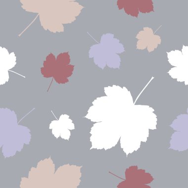 Sorunsuz vektör arka plan dekoratif yaprakları ile. Yazdırın. Kumaş tasarımı, duvar kağıdı.