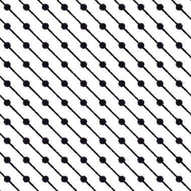 Kesintisiz beyaz siyah vektör arka plan ile soyut geometrik şekiller. Yazdırın. Kumaş tasarımı, duvar kağıdı.