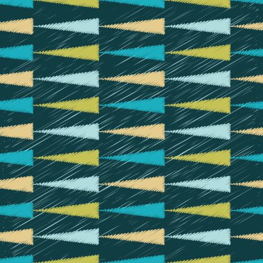 Etnik boho kusursuz desen. Yazdır. arka plan tekrarlanıyor. Kumaş tasarımı, duvar kağıdı.