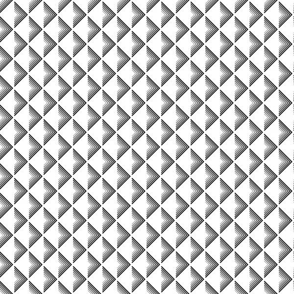 Fundo vetorial preto e branco sem costura com formas geométricas abstratas. Imprimir. Design de pano, papel de parede . — Vetor de Stock