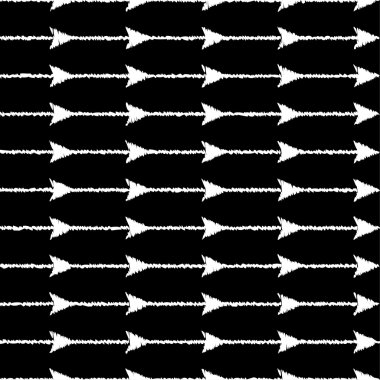 Kesintisiz beyaz siyah vektör arka plan ile soyut geometrik şekiller. Yazdırın. Kumaş tasarımı, duvar kağıdı.