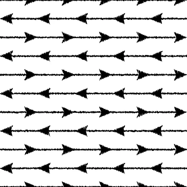 Kesintisiz beyaz siyah vektör arka plan ile soyut geometrik şekiller. Yazdırın. Kumaş tasarımı, duvar kağıdı.