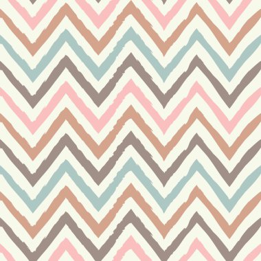 Zikzak çizgi ile dikişsiz dekoratif vektör arka plan. Yazdırma. Kumaş tasarımı, duvar kağıdı.