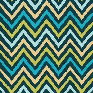 Zikzak çizgi ile dikişsiz dekoratif vektör arka plan. Yazdırma. Kumaş tasarımı, duvar kağıdı.