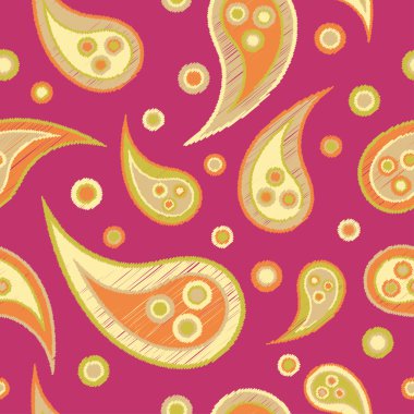 Etnik boho kusursuz desen. Yazdır. arka plan tekrarlanıyor. Kumaş tasarımı, duvar kağıdı.