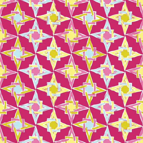 Soyut şekilleri ile sorunsuz dekoratif vektör arka plan. Yazdırın. Kumaş tasarımı, duvar kağıdı.