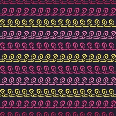 Etnik boho kusursuz desen. Yazdır. arka plan tekrarlanıyor. Kumaş tasarımı, duvar kağıdı.