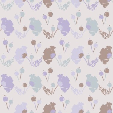 Sorunsuz vektör arka plan dekoratif çiçeklerle. Yazdırın. Kumaş tasarımı, duvar kağıdı.