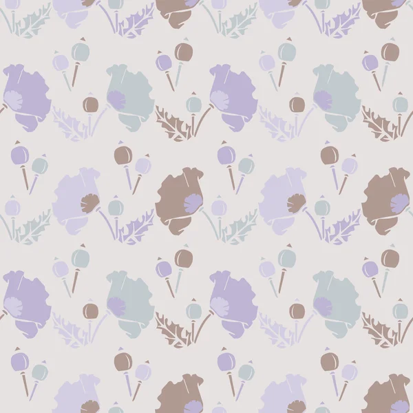 Sorunsuz vektör arka plan dekoratif çiçeklerle. Yazdırın. Kumaş tasarımı, duvar kağıdı.