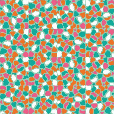 Soyut lekeleri ile sorunsuz dekoratif vektör arka plan. Yazdırın. Kumaş tasarımı, duvar kağıdı.