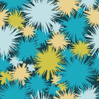 Soyut şekilleri ile sorunsuz dekoratif vektör arka plan. Yazdırın. Kumaş tasarımı, duvar kağıdı.