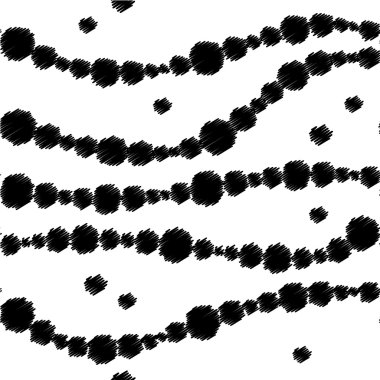 Soyut şekilleri ile sorunsuz dekoratif vektör arka plan. Yazdırın. Kumaş tasarımı, duvar kağıdı.