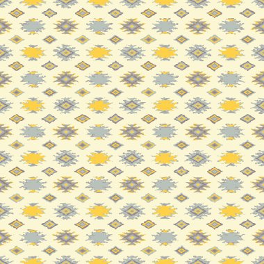 Etnik boho kusursuz desen. Yazdır. arka plan tekrarlanıyor. Kumaş tasarımı, duvar kağıdı.