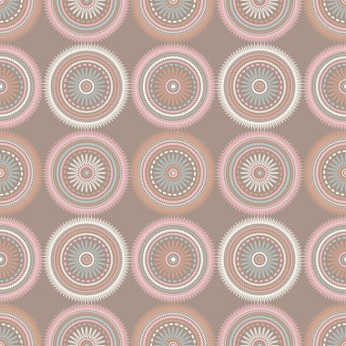 Etnik boho kusursuz desen. Yazdır. arka plan tekrarlanıyor. Kumaş tasarımı, duvar kağıdı.