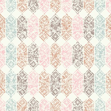 Etnik boho kusursuz desen. Yazdır. arka plan tekrarlanıyor. Kumaş tasarımı, duvar kağıdı.