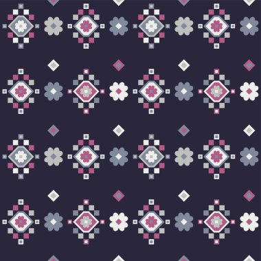 Etnik boho kusursuz desen. Yazdır. arka plan tekrarlanıyor. Kumaş tasarımı, duvar kağıdı.