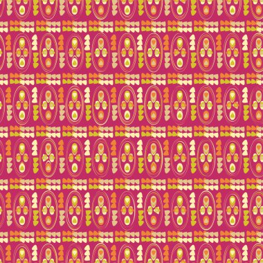 Etnik boho kusursuz desen. Yazdır. arka plan tekrarlanıyor. Kumaş tasarımı, duvar kağıdı.