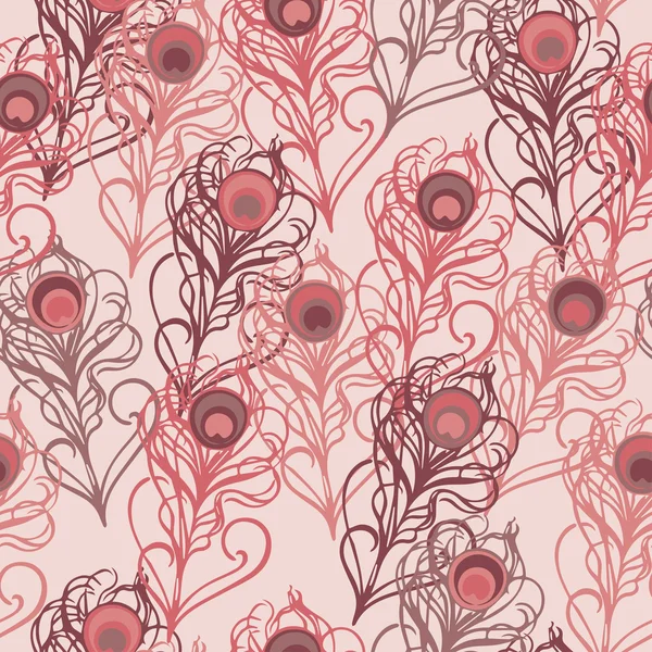 Tavus kuşu tüyleri ile etnik boho dikişsiz desen. Yazdırma. Arka planı tekrarlıyorum. Kumaş tasarımı, duvar kağıdı.