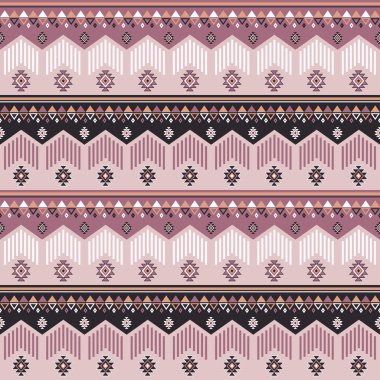 Etnik boho kusursuz desen. Yazdır. arka plan tekrarlanıyor. Kumaş tasarımı, duvar kağıdı.