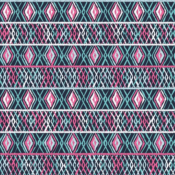 民族ブホのシームレスなパターン。印刷。背景を繰り返す。布のデザイン,壁紙. — ストックベクタ