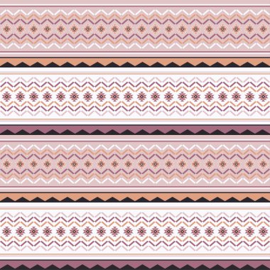 Etnik boho kusursuz desen. Yazdır. arka plan tekrarlanıyor. Kumaş tasarımı, duvar kağıdı.