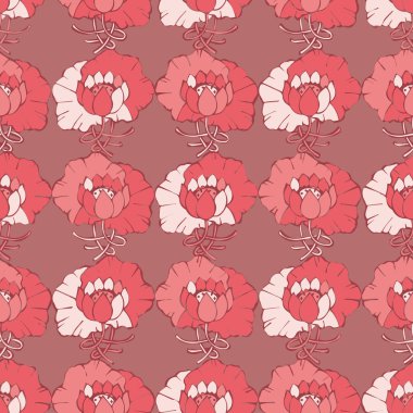 Etnik boho dekoratif çiçek ile seamless modeli. Yazdırın. Kumaş tasarımı, duvar kağıdı.