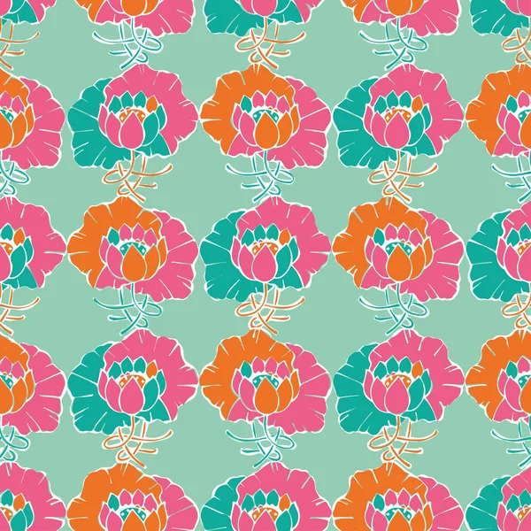 Etnik boho dekoratif çiçek ile seamless modeli. Yazdırın. Kumaş tasarımı, duvar kağıdı.