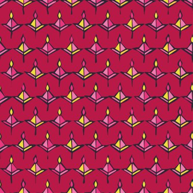 Etnik boho kusursuz desen. Yazdır. arka plan tekrarlanıyor. Kumaş tasarımı, duvar kağıdı.