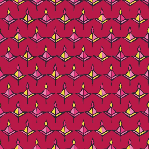 Etnik boho kusursuz desen. Yazdır. arka plan tekrarlanıyor. Kumaş tasarımı, duvar kağıdı.
