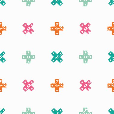 Etnik boho kusursuz desen. Yazdır. arka plan tekrarlanıyor. Kumaş tasarımı, duvar kağıdı.