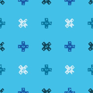 Etnik boho kusursuz desen. Yazdır. arka plan tekrarlanıyor. Kumaş tasarımı, duvar kağıdı.