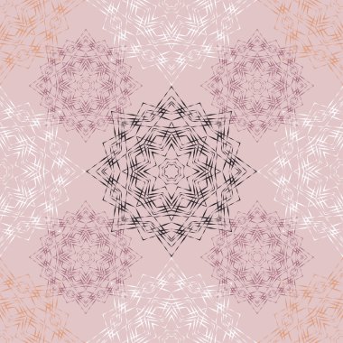 Etnik boho kusursuz desen. Yazdır. arka plan tekrarlanıyor. Kumaş tasarımı, duvar kağıdı.