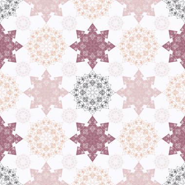 Etnik boho kusursuz desen. Yazdır. arka plan tekrarlanıyor. Kumaş tasarımı, duvar kağıdı.