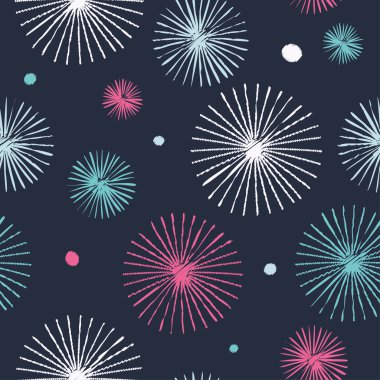 Etnik boho kusursuz desen. Yazdır. arka plan tekrarlanıyor. Kumaş tasarımı, duvar kağıdı.