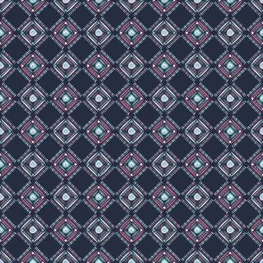 Etnik boho kusursuz desen. Yazdır. arka plan tekrarlanıyor. Kumaş tasarımı, duvar kağıdı.