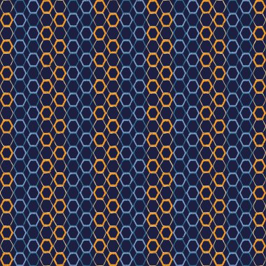 Altıgenli, etnik bohem desenli. Yazdır. Arka plan tekrarlanıyor. Kumaş tasarımı, duvar kağıdı.