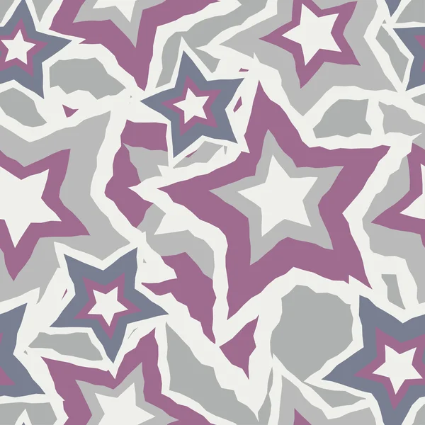 Padrão sem costura boho étnico com estrelas. Imprimir. Repetindo fundo. Design de pano, papel de parede . — Vetor de Stock