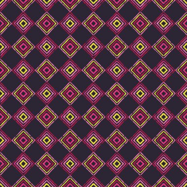 Etnik boho kusursuz desen. Yazdır. arka plan tekrarlanıyor. Kumaş tasarımı, duvar kağıdı.