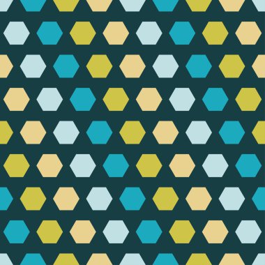 Altıgenli, etnik bohem desenli. Yazdır. Arka plan tekrarlanıyor. Kumaş tasarımı, duvar kağıdı.