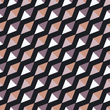 Dekoratif geometrik şekiller ile dikişsiz vektör arka plan. Yazdırma. Arka planı tekrarlıyorum. Kumaş tasarımı, duvar kağıdı.